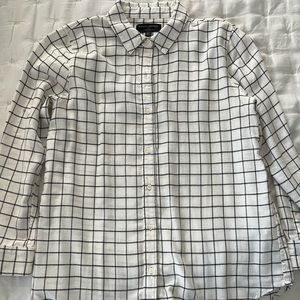 Banana Republic flannel shirt, PM, petite medium